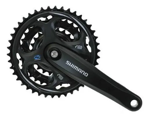ANGRENAJ PEDALIER SHIMANO ALTUS FC-M311-L 48X38X28T BRAT 175MM PT. 7/8 VIT. PE SPATE PT. LANT HG FARA CG COMPATIBIL CHAINCASE NEGRU AMBALAT IND. Reduceri