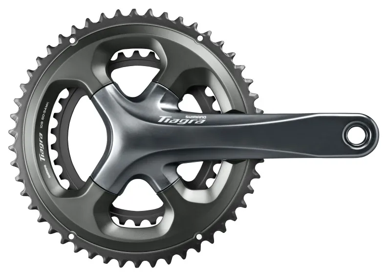 ANGRENAJ PEDALIER SHIMANO TIAGRA FC-4700 50X34T BRAT 170MM PT. 10 VIT. PE SPATE 2-PCS FC FARA BUTUC PEDALIER AMBALAT IND. Doar azi