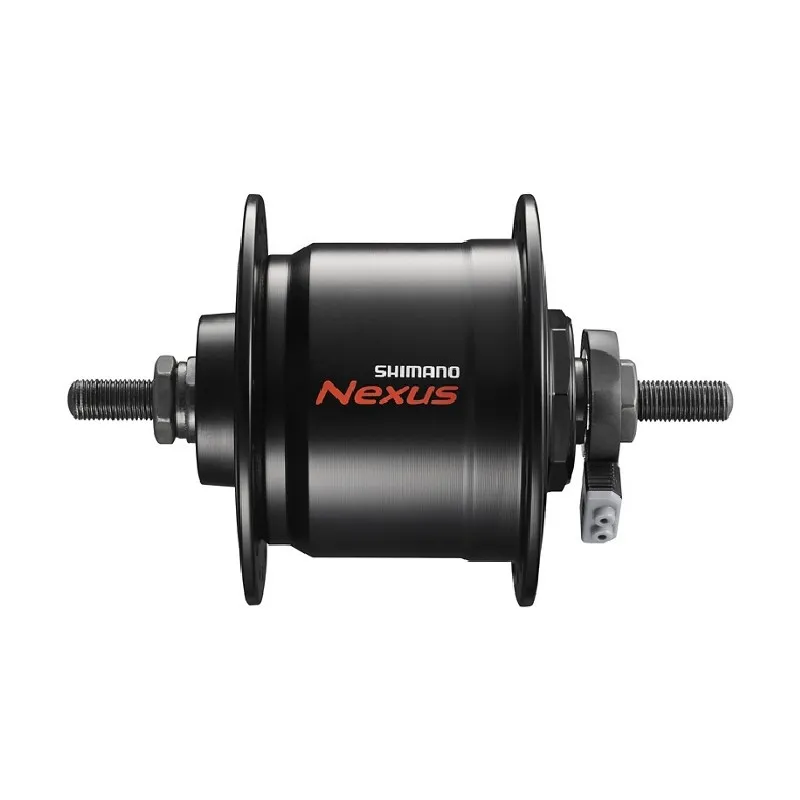 Ultima șansă BUTUC CU DINAM SHIMANO NEXUS DH-C3000-3N-NT 6V/3.0W 36H 100X140MM E2 TERMINAL INCL. SM-DH10 NEGRU AMBALAT IND.
