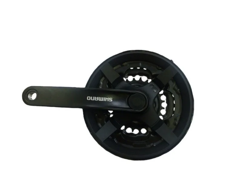 ANGRENAJ PEDALIER SHIMANO TOURNEY FC-TY301 42X34X24T BRAT 175MM PT. 6/7/8 VIT. PE SPATE CU CG COMPATIBIL CHAINCASE NEGRU VRAC Lichidare de stoc
