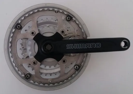 ANGRENAJ PEDALIER SHIMANO FC-TS91 44X32X22T BRAT 170MM CU CG CU SURUBURI (ALLEN) NEGRU VRAC Plată sigură