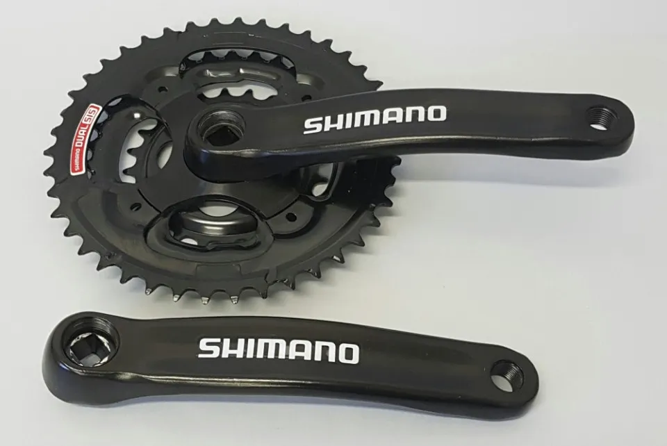 ANGRENAJ PEDALIER SHIMANO FC-TS32 42X34X24T BRAT 170MM PT. 7/8 VIT. PE SPATE FARA CG INCL. SURUBURI TIP TS70 NEGRU VRAC Ofertă exclusivă