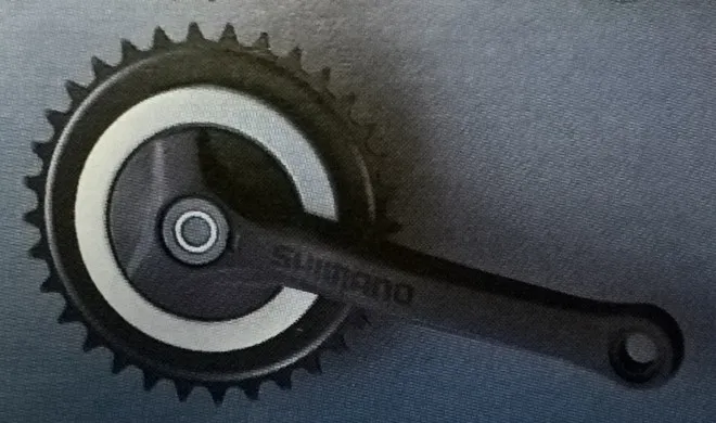 ANGRENAJ PEDALIER SHIMANO NEXUS FC-S100 33T BRAT 170MM RING COVER 95MM INCL. SURUBURI & CAPETE VRAC Cel mai vândut