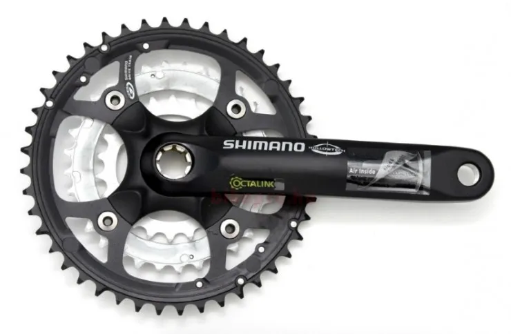 ANGRENAJ PEDALIER SHIMANO FC-M470 44X32X22 BRAT 175MM FOR REAR 9 SPEED OCTALINK & HOLLOWTECH W/O CG CHAINCASE COMPATIBLE BLACK CRANK/4-ARM/44T SILVER 32T/22T VRAC Cumpără online