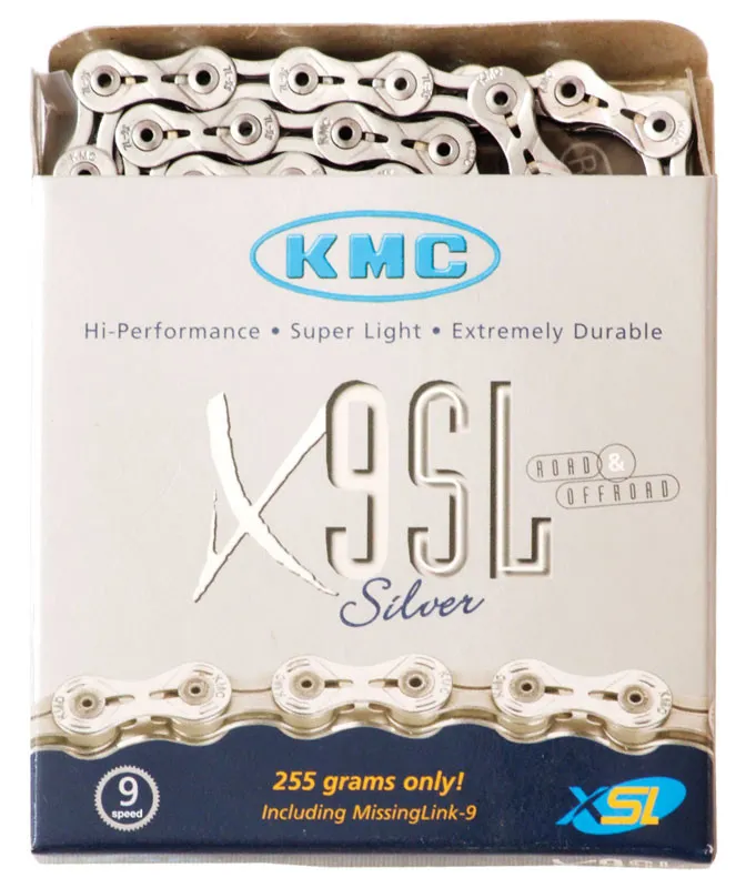 Doar azi Lanţ KMC X9SL argintiu