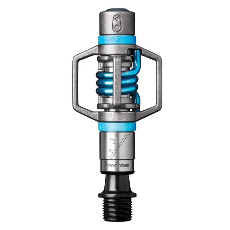 Plată sigură Pedale Crank Brothers Eggbeater 3 electric blue spring