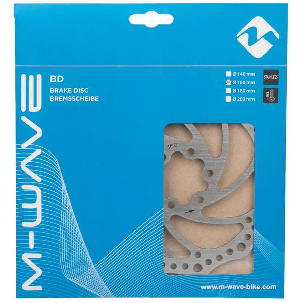 Cel mai vândut Disc Frana M-WAVE BD -160 mm