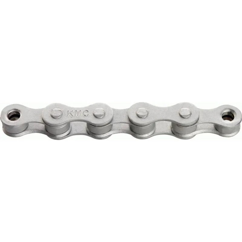 Lant KMC S1 Wide Single Speed 112 Zale Argintiu mat Nu rata