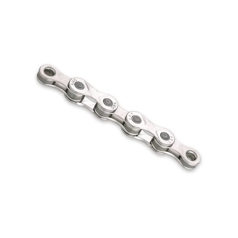 Lant KMC E9 Silver 9 viteze, 122 zale, Ebike, Argintiu Plată sigură