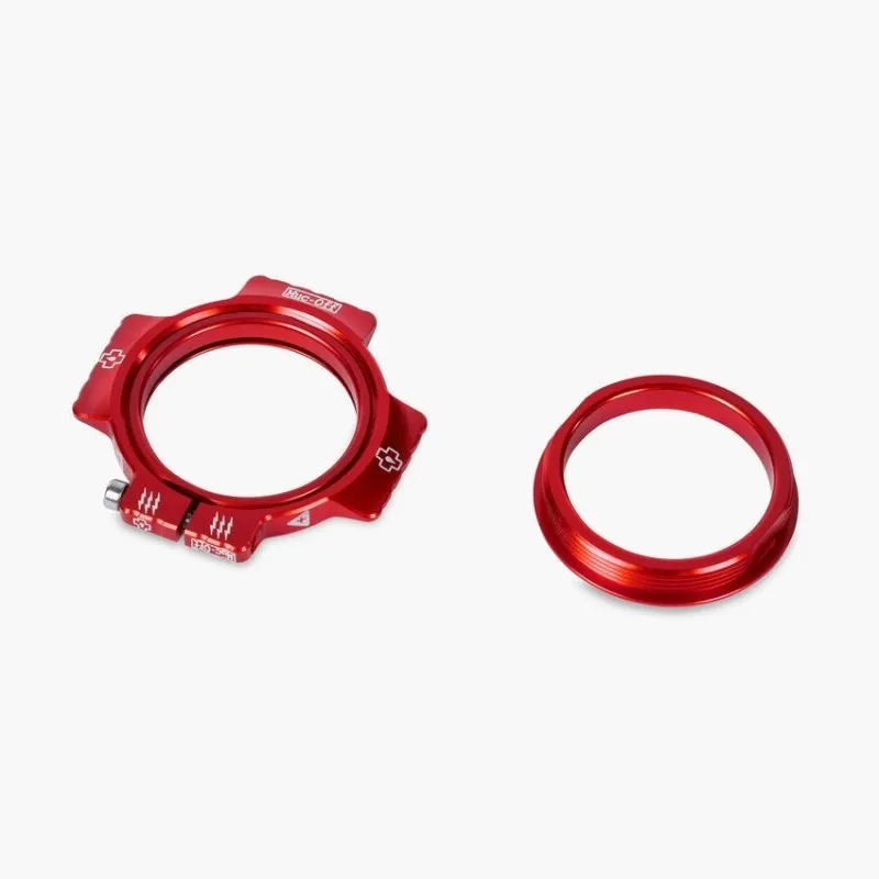 Cumpărături sigure Piulita pretensionare rulmenti pedalier Muc-Off Crank Preload Ring Rosu