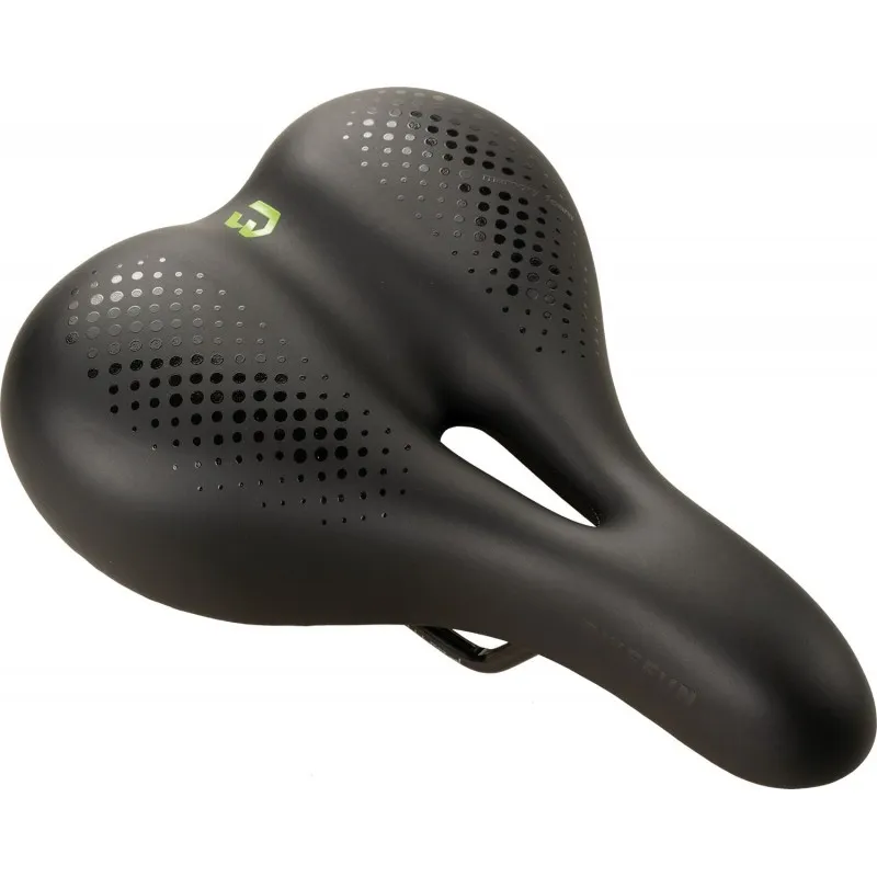 Mai ieftin Șa BIKEFUN RAVENNA Comfort trekking negru Memory Foam - D391MF