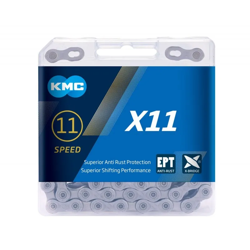 Ofertă limitată Lanț KMC X11 11 speed EPT 1/2 x 11/128 118L
