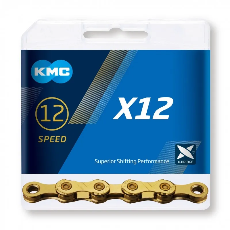 Lanț KMC X12-1 GOLD 1/2x11/128 126L Preț redus