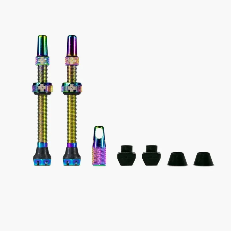 Ofertă specială Valve tubeless Muc-Off Tubeless Valves V2 60mm Iridescent