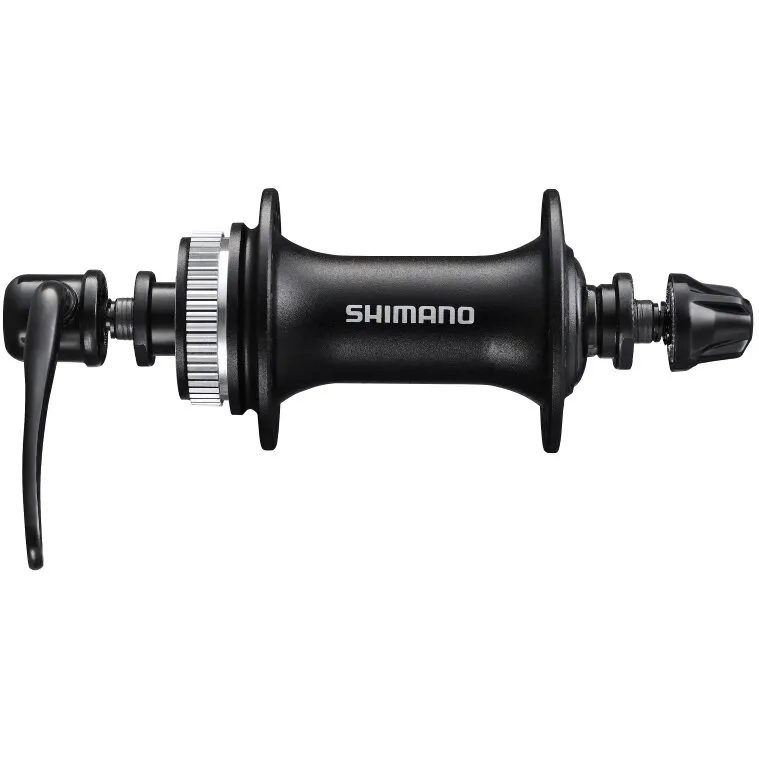 Ultima șansă BUTUC FATA SHIMANO ACERA HB-M3050, 32H, OLD 100MM, AX 108MM, QR 133MM, PT. ROTOR CENTER LOCK, FARA PROTECTIE PT. MONTURA DISCULUI, NEGRU, AMBALAT IND.