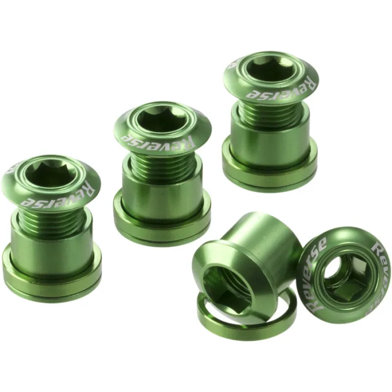 Bestseller Set 4 suruburi angrenaj Reverse Chainring Bolt Verzi