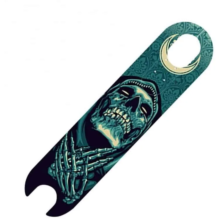 Reducere extra FIVESTARS Baza antialunecare PVC pentru trotineta Xiaomi Pro si Pro 2 - Black Skull