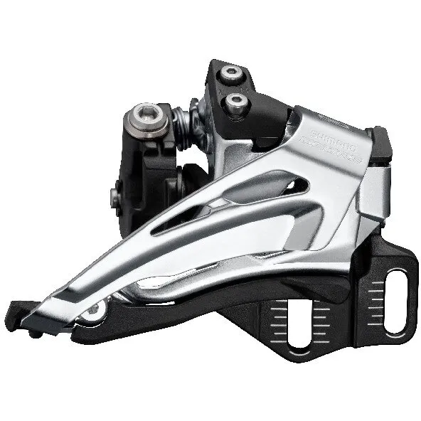 Vezi acum SCHIMBATOR FATA SHIMANO DEORE FD-M6025-E, DUBLU, PT. 10 VIT. PE SPATE, TOP SWING, TRAGERE DE JOS, E-TYPE (FARA BB PLATE), INGHI CS 66-69, PT. PINION MARE 34-38T, CL 48.8MM, AMBALAT IND.
