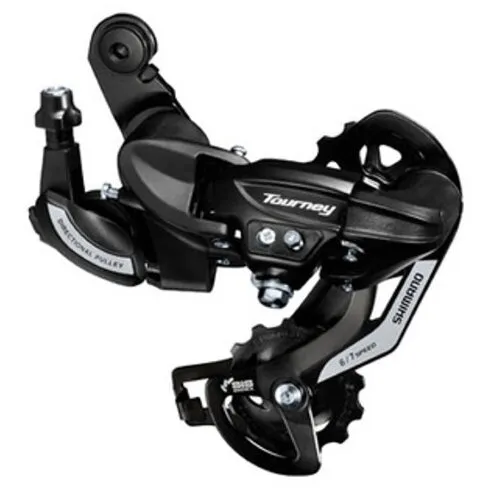 Vezi acum SCHIMBATOR SPATE SHIMANO TOURNEY RD-TY500, 6/7 VIT., PRINDERE DIRECTA, GHIDAJ DE CABLU DE TIP ROLA, AMBALAT IND.