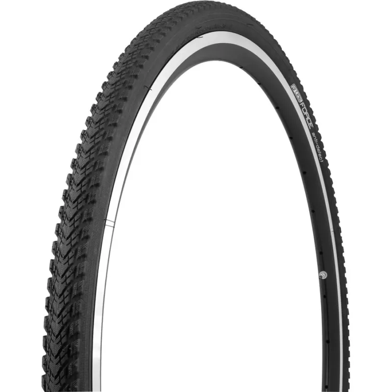 Anvelopa Force 700 x 38C, IA-2068 ANTIDEFEKT Negru Reduceri