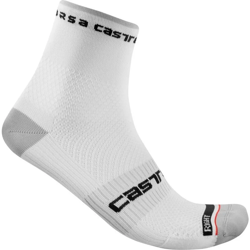 Sosete Castelli Rosso Corsa PRO 9, Alb, S/M, 36-39 Bestseller