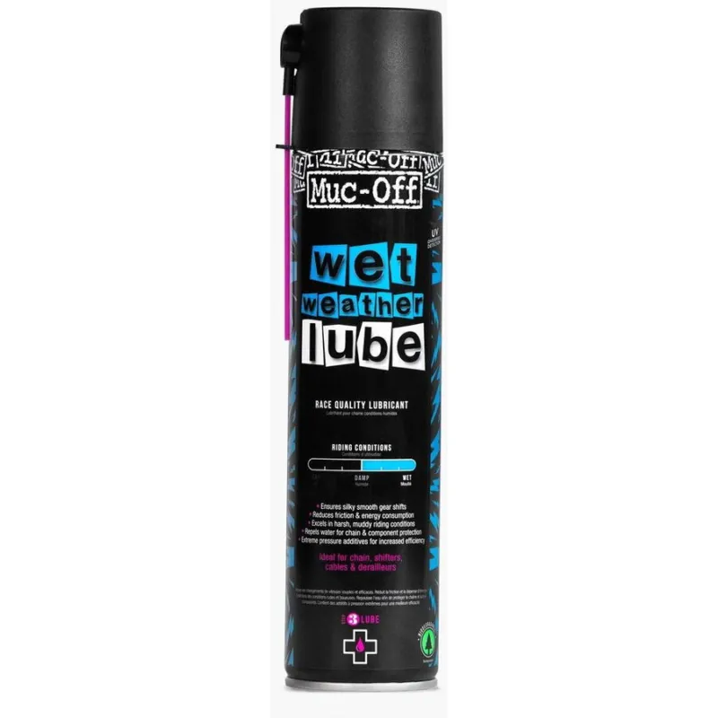 Premium Spray Muc-Off Wet Weather Lube 400ml