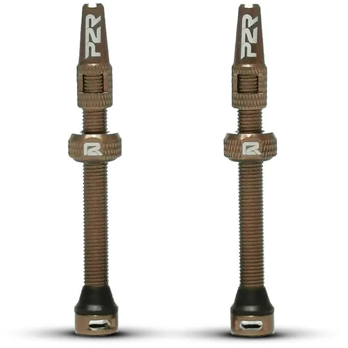 Plată securizată Valva Tubeless bicicleta P2R TV60BR, AL, 60mm, Bronz (OEM)