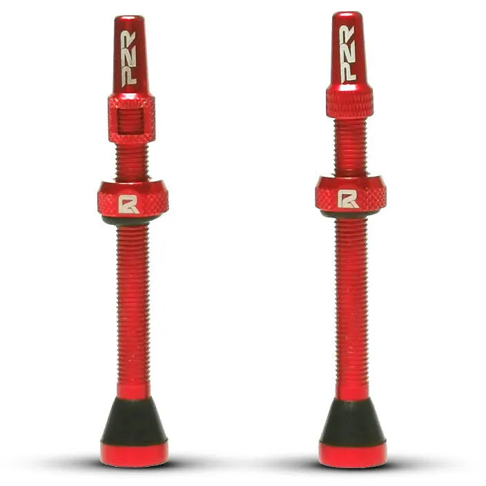 Valva Tubeless bicicleta P2R FR-11C, AL, 60mm, Rosu (OEM) Ieftin