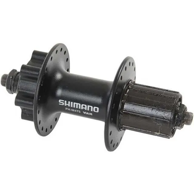 DHS Butuc spate Shimano Deore 36H AFHM475AZSL5, 135 mm, negru Lichidare de stoc