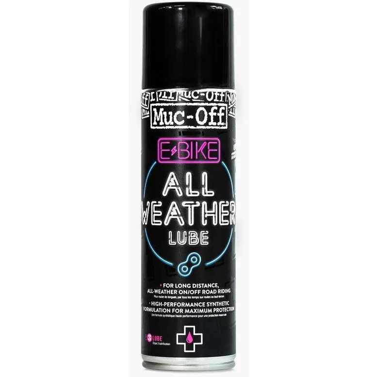 Spray Muc-Off eBike All-Weather Chain Lube 250ml Nu rata