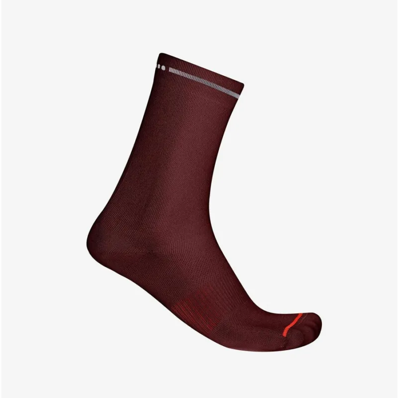 Vezi acum Sosete Castelli Premio EVO 18, unisex, visiniu inchis, L/XL, 40-43
