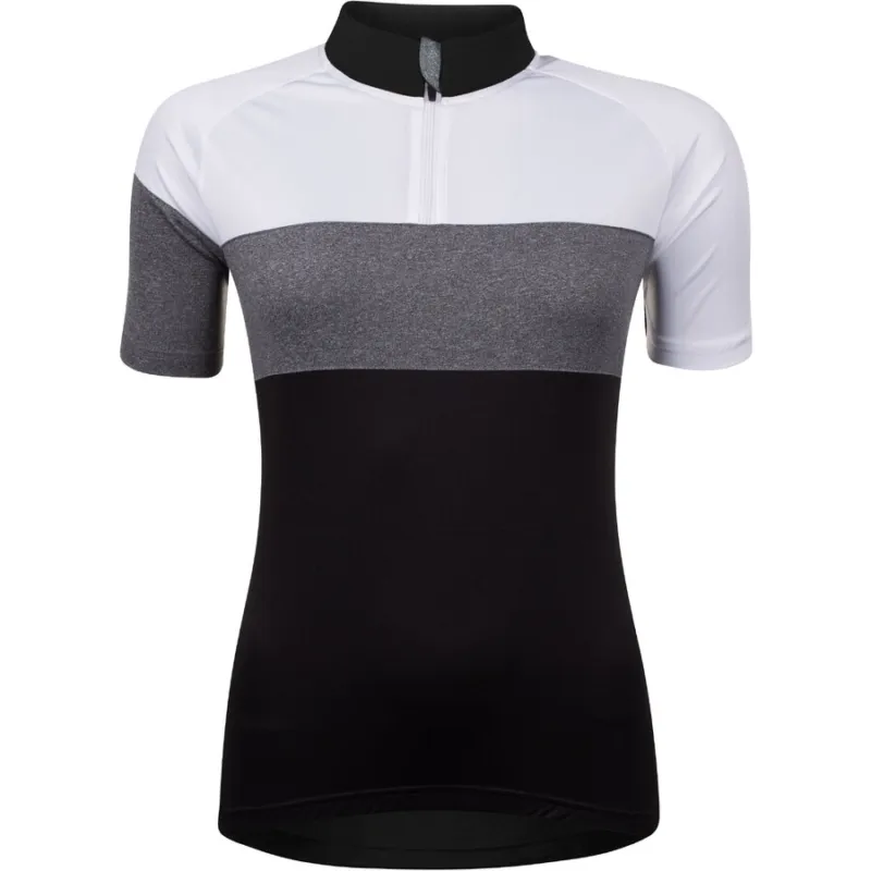 Bluza ciclism Force View Lady maneci scurte negru/alb/gri M Transport gratuit
