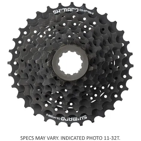 Nu rata BLOC DE PINIOANE PE CASETA SHIMANO ACERA CS-HG200-9, 9 VIT., 11-13-15-17-20-23-26-30-34T (BN), AMBALAT IND.