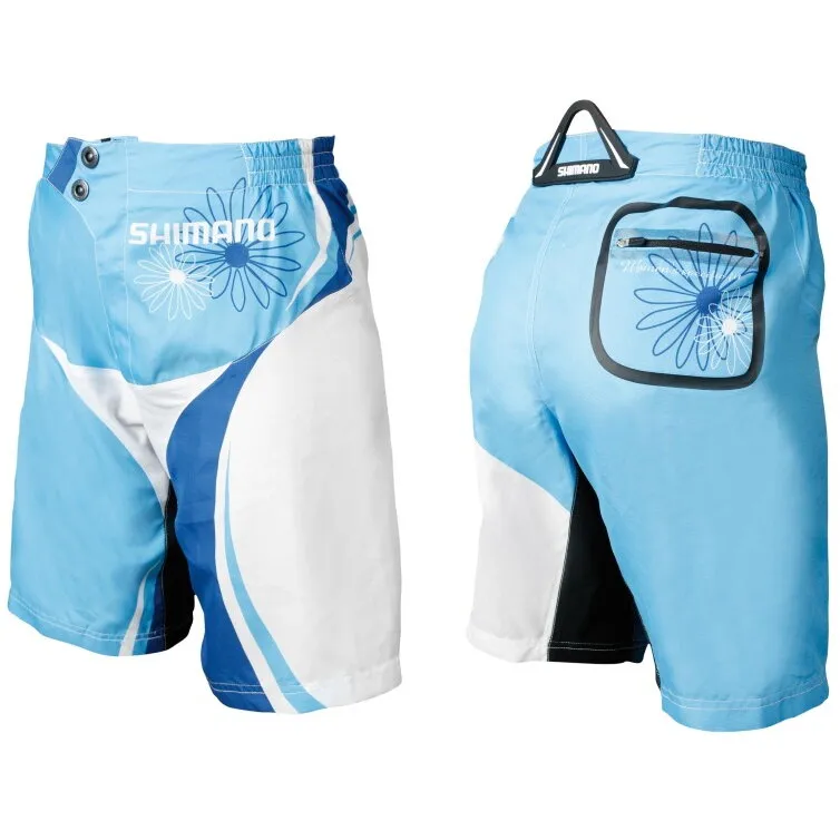 PANTALONI SCURTI SHIMANO FEMEI MTB OLYMPIAN BLUE/BONNIE BLUE/WHITE Reduceri