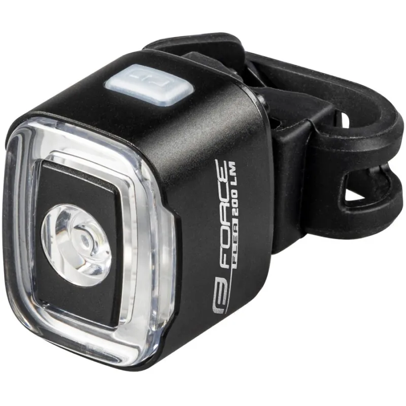 Ieftin Far fata Force Flea 200LM USB, Black