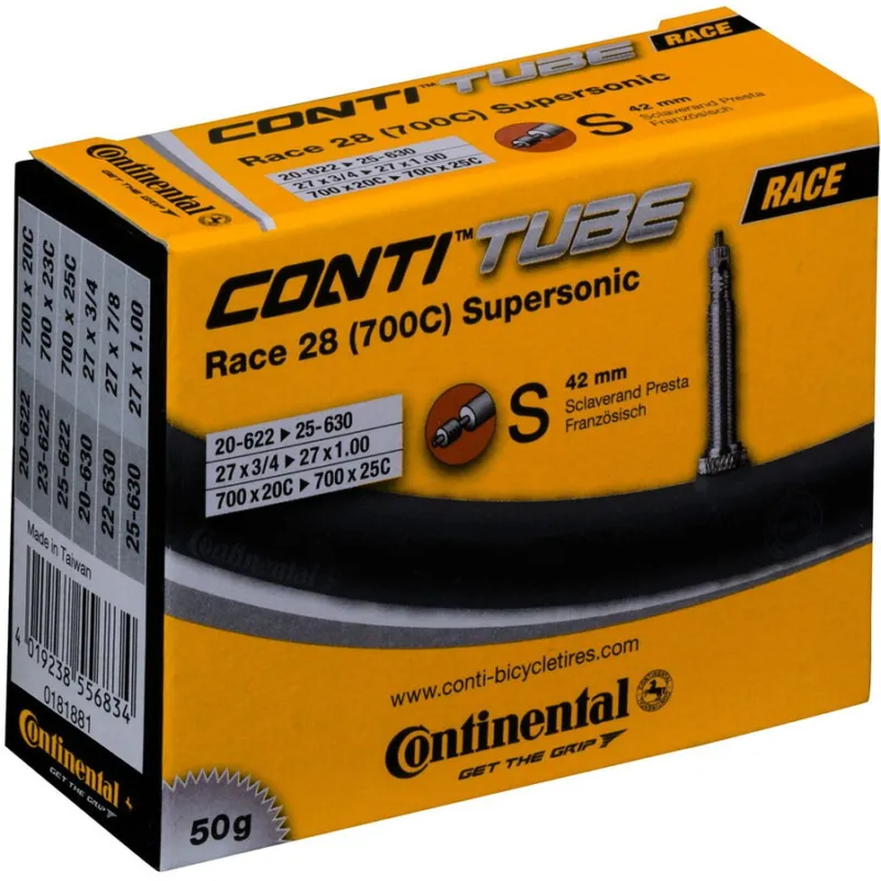 Camera Continental Race 28 Supersonic 20/25-622/630 27x3/4-1.0 S42 Vezi acum