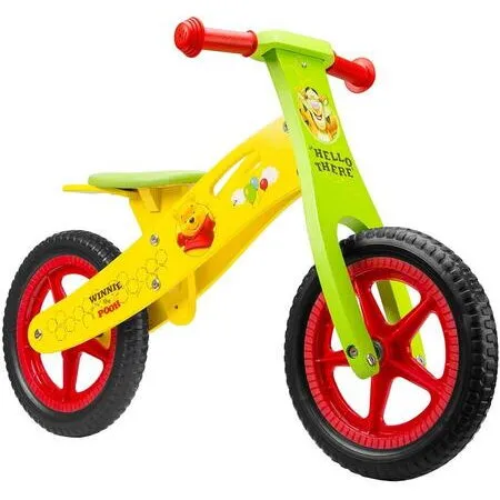 Reducere extra Pegas Bicicleta fara pedale din lemn pentru copii WTP GAL VER