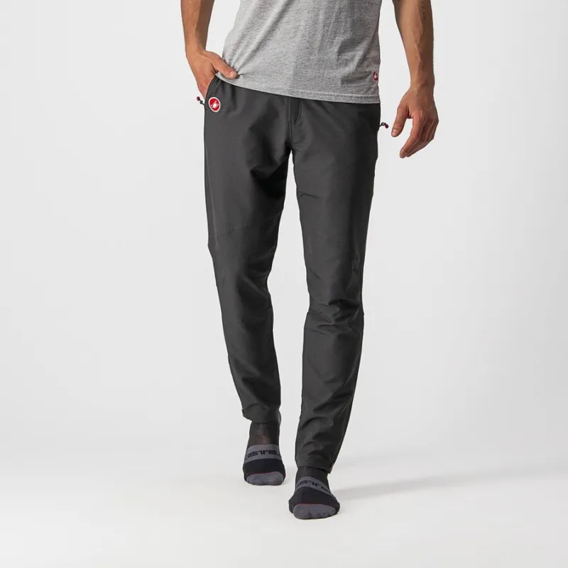 Comandă acum Pantaloni lungi casual Castelli Milano Negru XXL