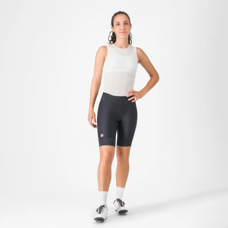 Cumpără online Pantaloni scurti Castelli Prima 2, pentru femei, negru/negru, S
