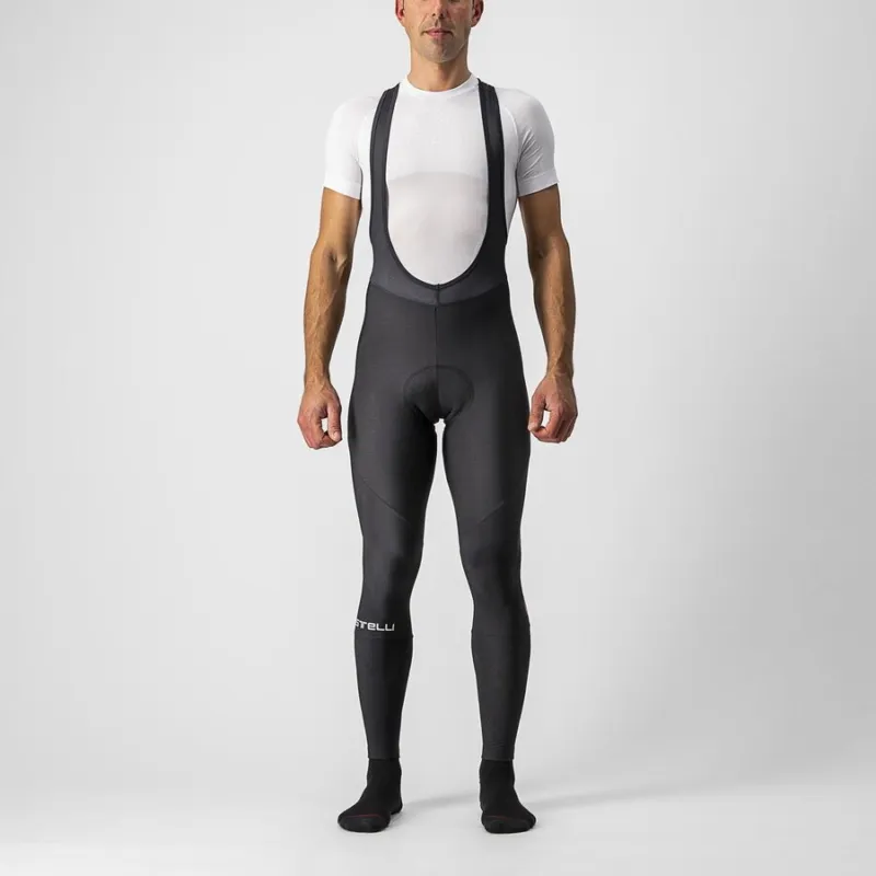 Cumpărături sigure Pantaloni lungi cu bretele Castelli Entrata Negru XS