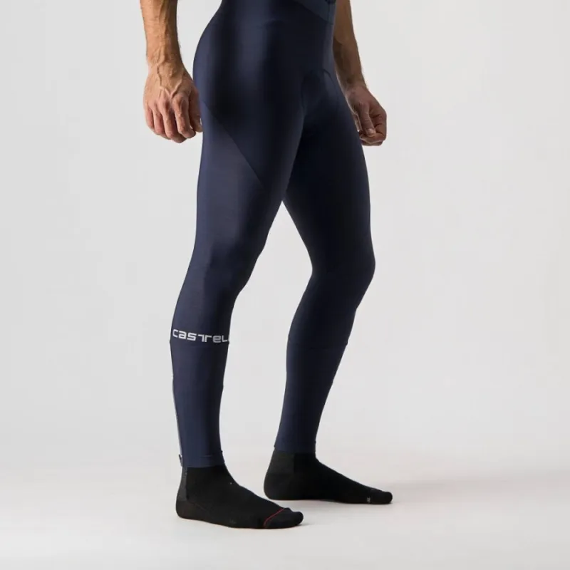 Pantaloni lungi cu bretele Castelli Entrata, Negru, M Ultima șansă