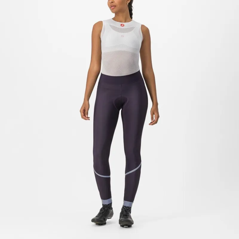 Cumpără online Pantaloni lungi Castelli Velocissima Thermal Dark Night Shade/ Silver Reflex M
