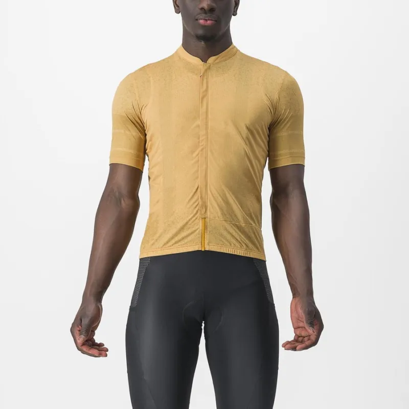 Disponibil imediat Tricou cu maneca scurta Castelli Unlimited Terra, Galben, XL