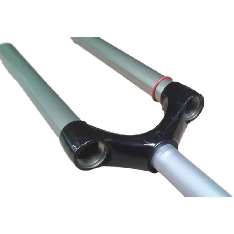 Retur ușor Service Rock Shox Csu 2012 Revelation - 1-1/8 Inch, Black Crown, Silver
