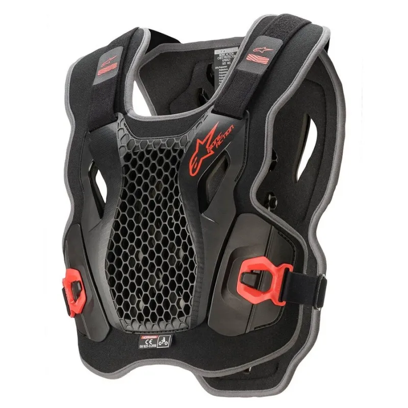 Doar azi Armura Alpinestars Bionic Action Chest Protector Negru/Rosu XL/2XL