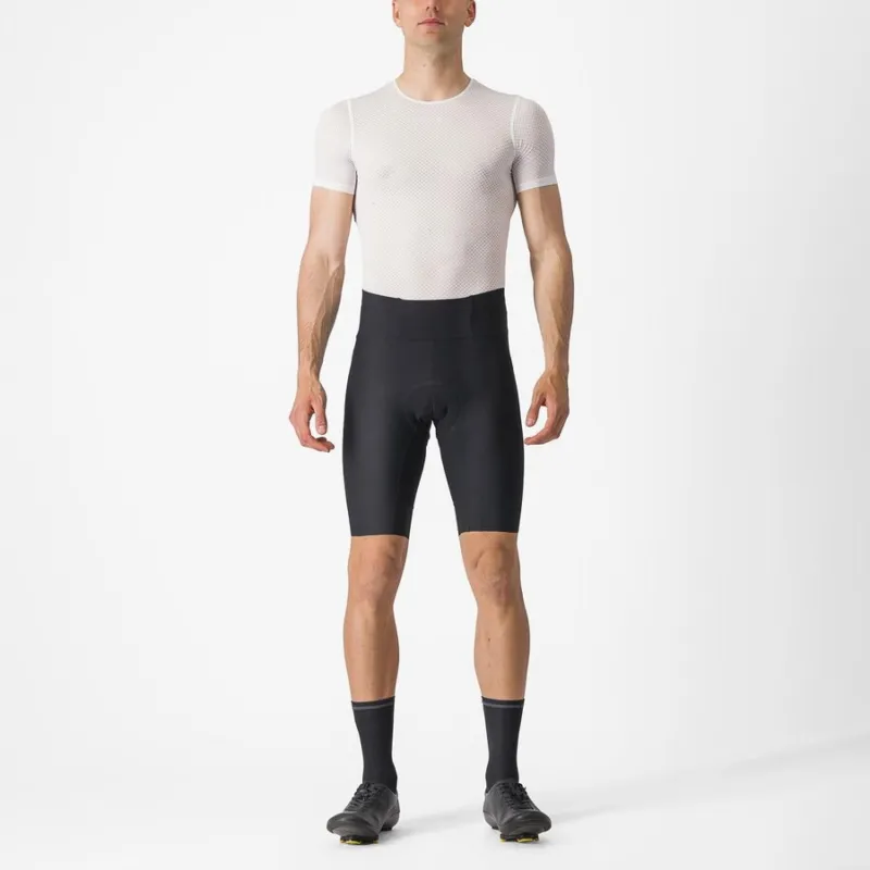 Pantaloni scurti cu bretele Castelli Espresso Negru XXL Livrare expres