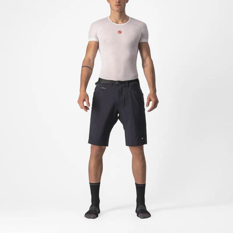 Pantaloni scurti Castelli Unlimited Trail Baggy Negru XXL Nu rata