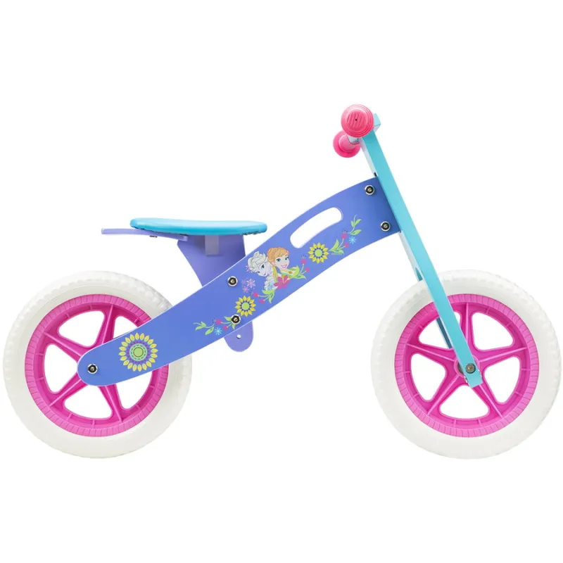 Pegas WOODEN BALANCE BIKE SEVEN FROZEN MOV BLU Reducere specială