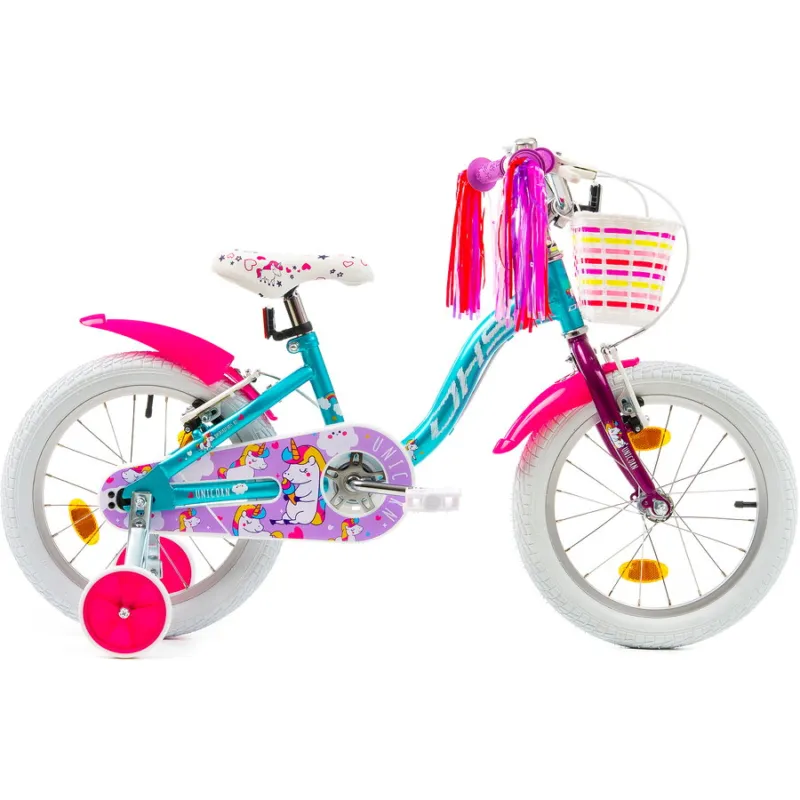Bicicleta Copii DHS Unicorn - 16 Inch, Albastru Comandă acum