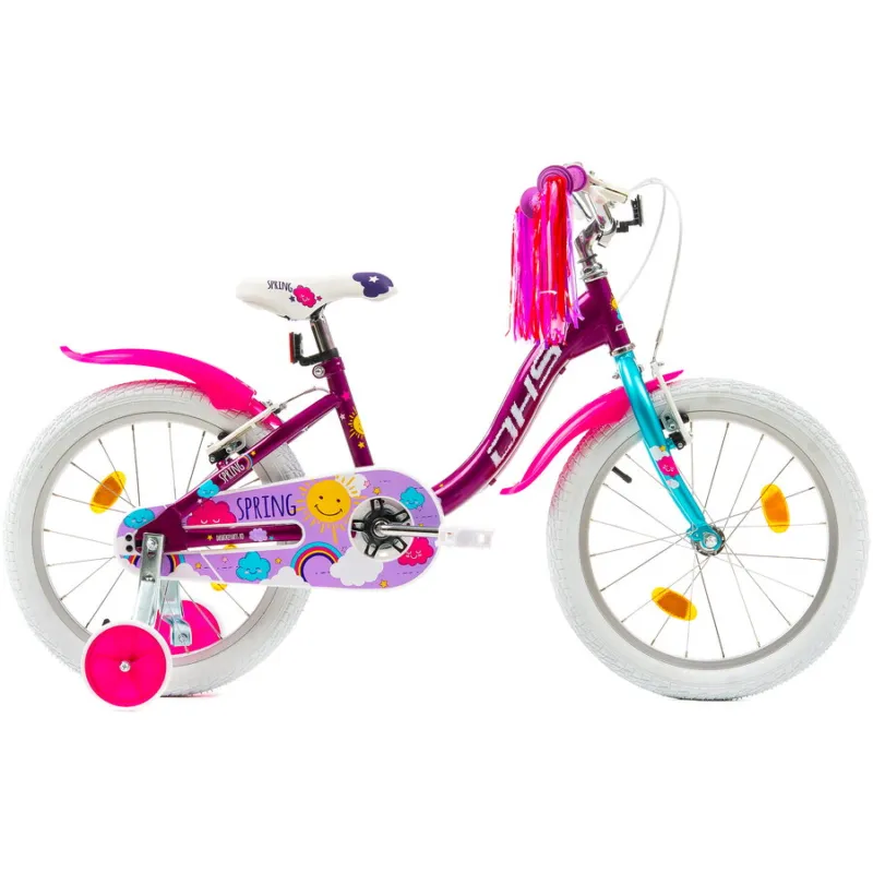 Comandă acum Bicicleta Copii DHS Spring - 18 Inch, Mov